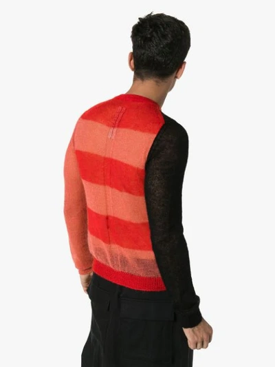 Shop Rick Owens Biker Level Sweater - Red
