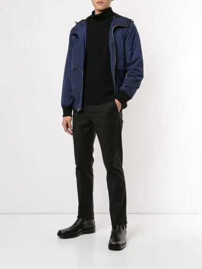 Shop Ck Calvin Klein Stretch Skinny Trousers In Black