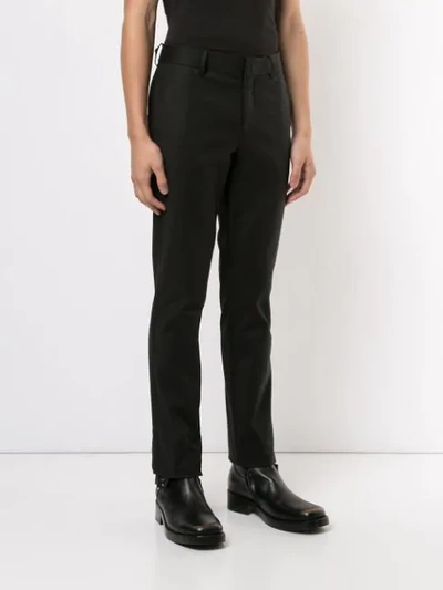 Shop Ck Calvin Klein Stretch Skinny Trousers In Black