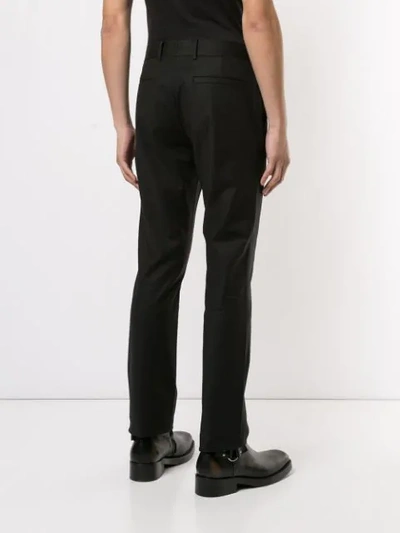 Shop Ck Calvin Klein Stretch Skinny Trousers In Black