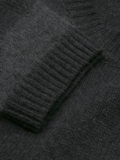 TWO-TONED CREW NECK JUMPER