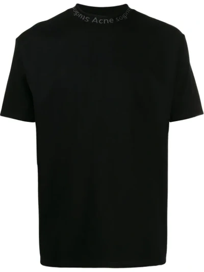 Shop Acne Studios Navid T-shirt In Black