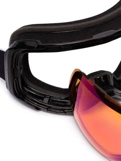 Shop Anon N2 Mfi Ski Goggles In Black/sonargreen