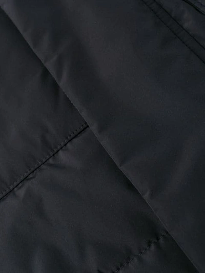 Shop Moncler Padded Down Jacket In Blue