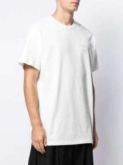 Shop Ih Nom Uh Nit Oversized Crew Neck T-shirt - White
