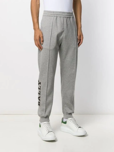 Shop Bally Elasticated-waist Track Pants In Grey