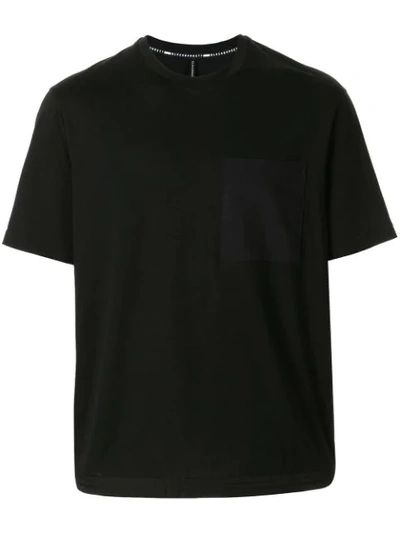 Shop Blackbarrett Drawstring Hem T-shirt In Black
