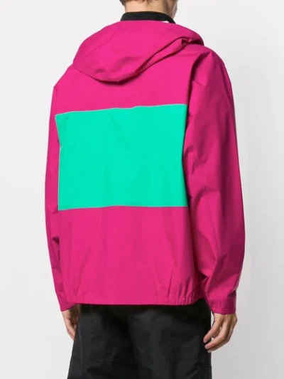 Shop Nike Block Colour Hooded Lightweight Jacket In Pink