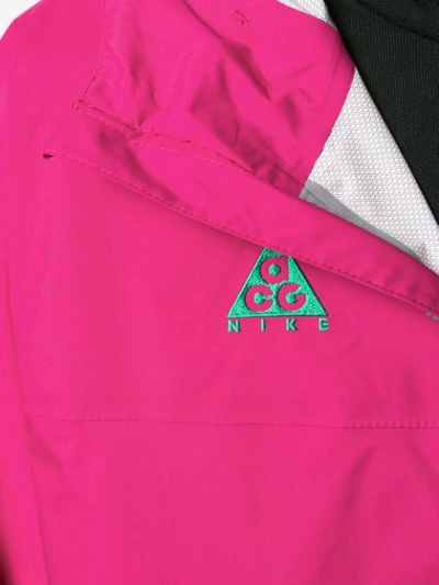 Shop Nike Block Colour Hooded Lightweight Jacket In Pink