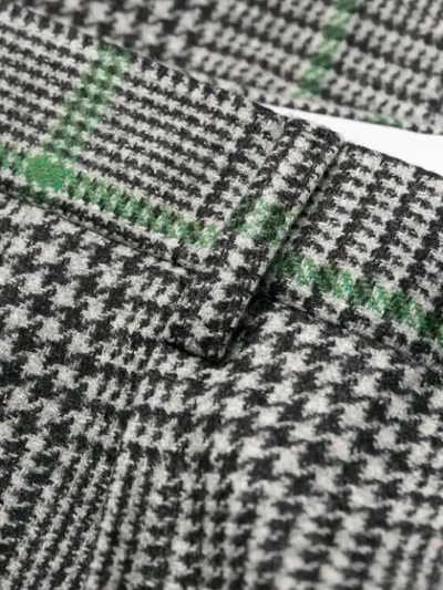 Lc23 Tailored Houndstooth Pattern Trousers In Grey