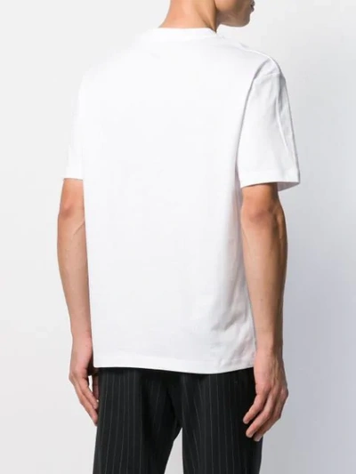Shop Mcq By Alexander Mcqueen Monster-print Crew-neck T-shirt In White