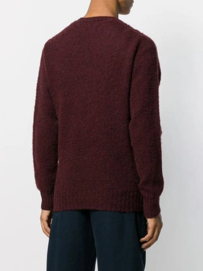 Howlin' Birth Of The Cool Brushed Jumper In Red