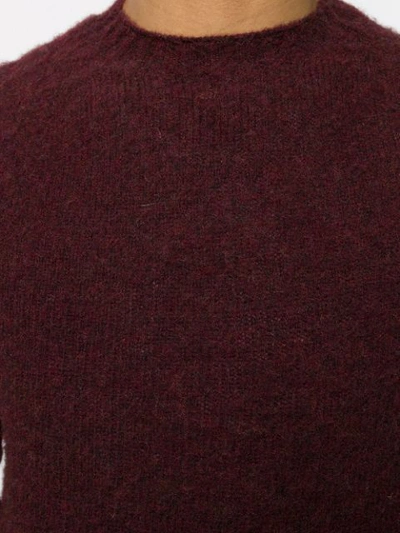 Howlin' Birth Of The Cool Brushed Jumper In Red