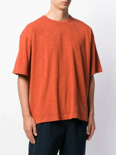 Shop Ymc You Must Create Basic T-shirt In Orange