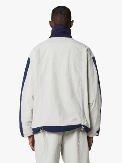 Shop Ader Error Lightweight Drawstring Jacket In Grey