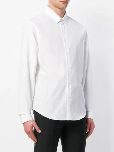 Shop Harmony Paris Classic Button Shirt In White