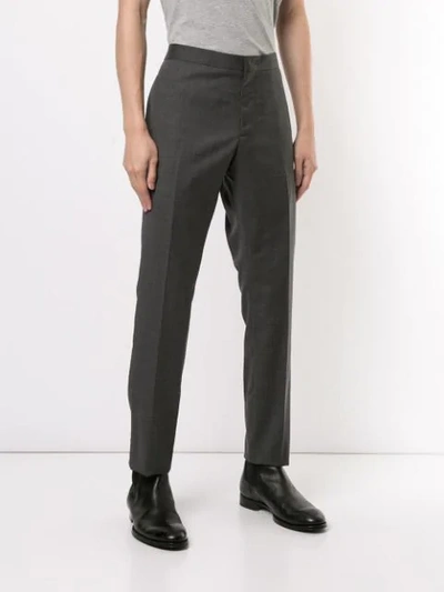 Shop N°21 Skinny Tailored Trousers In Grey