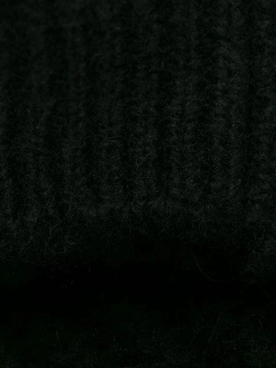 Shop Philipp Plein Logo Knitted Jumper In Black