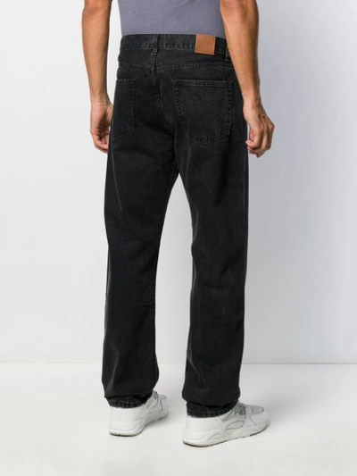 Séfr Straight Cut Jeans In Black