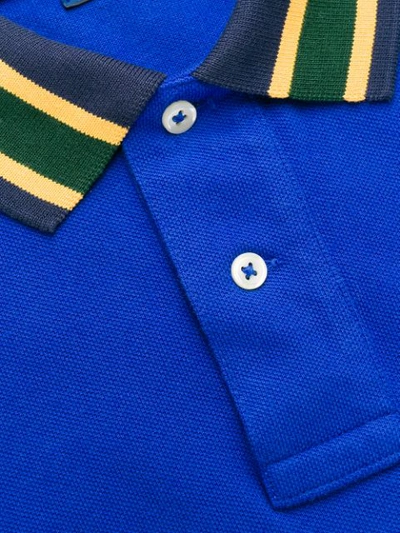 Shop Polo Ralph Lauren Poloshirt Mit Patches In Blue