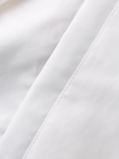 Shop Burberry Kingdom Striped Track Jacket In White
