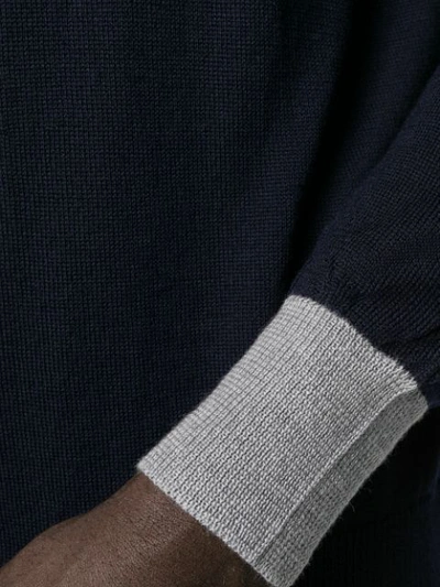 Lc23 Rib Stitch Hoodie Clothing In Blue