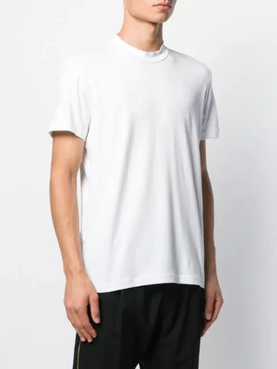 Shop Low Brand Plain Basic T-shirt In White