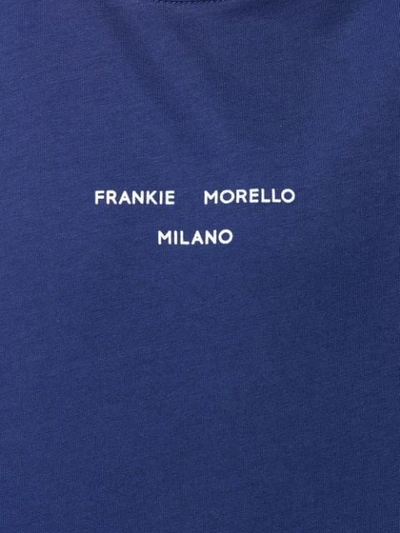 Shop Frankie Morello Printed Logo T In B701