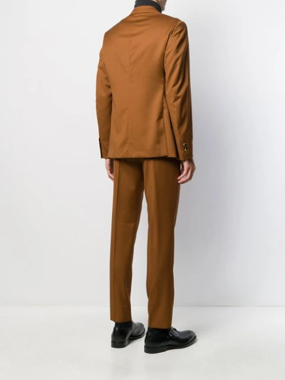Shop Maurizio Miri Two-piece Suit In Brown