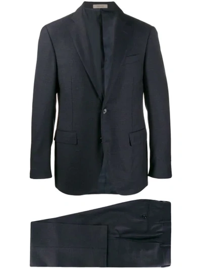 Shop Corneliani Two Piece Slim-fit Suit In Blue