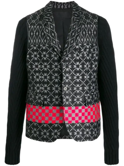 Shop Haider Ackermann Embroidered Long-sleeve Cardigan In Black