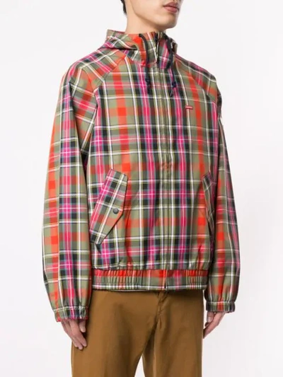 Supreme Gore-tex Hooded Harrington Jacket In Red | ModeSens