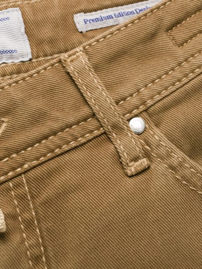 Shop Jacob Cohen Pocket-detail Slim-fit Jeans In Neutrals