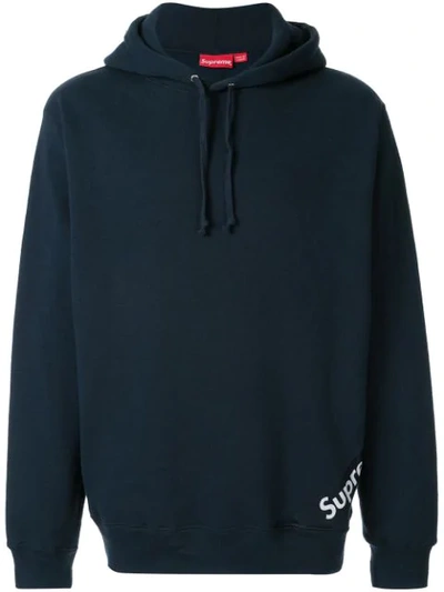 Supreme Corner Label Hooded Sweatshirt