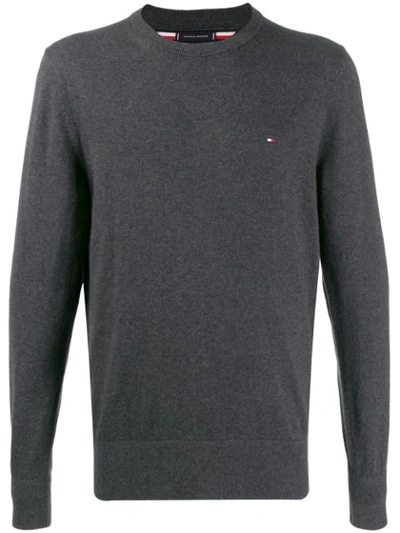 Shop Tommy Hilfiger Relaxed-fit Jumper In Grey