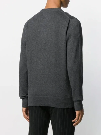 Shop Tommy Hilfiger Relaxed-fit Jumper In Grey