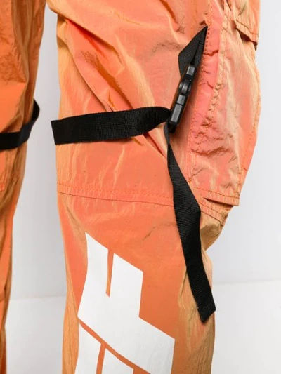 Shop Off-white 'parachute' Cargohose In Orange