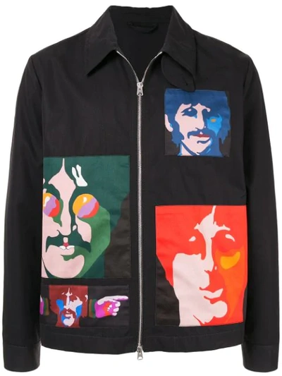 Shop Stella Mccartney The Beatles Printed Jacket In Black