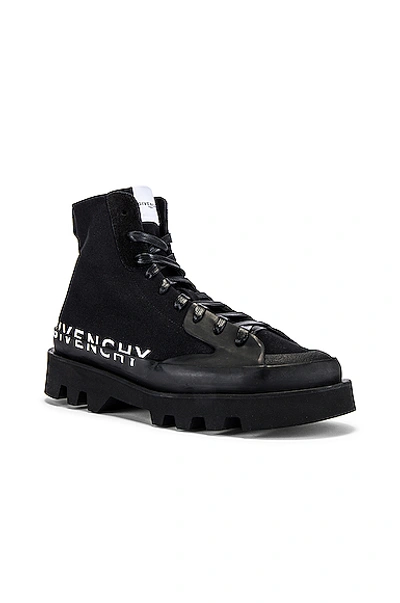 Shop Givenchy Clapham High Boot In Black