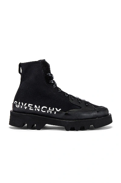 Shop Givenchy Clapham High Boot In Black