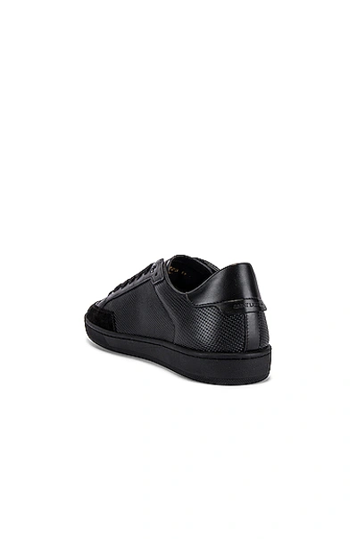 Shop Saint Laurent Sl/10 Low Top Sneaker In Black