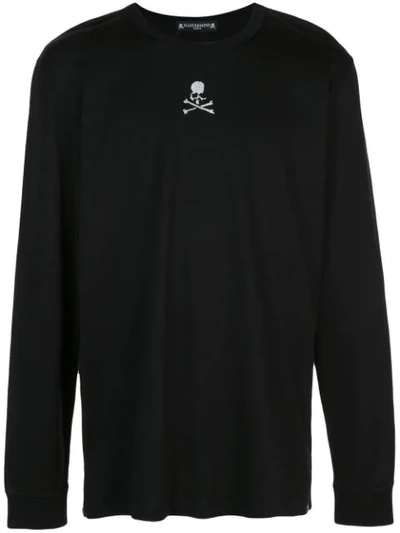 Shop Mastermind Japan Skull Logo T-shirt In Black