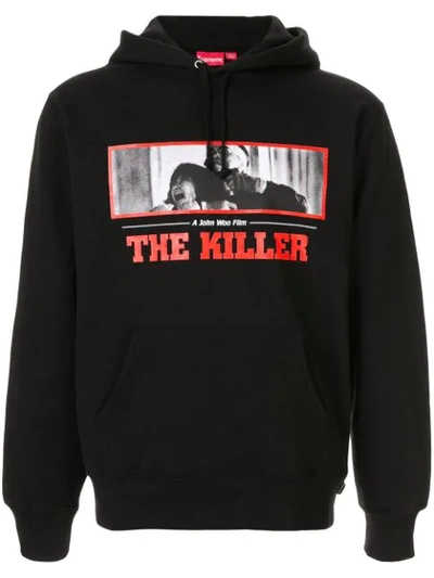 Shop Supreme 'the Killer' Kapuzenpullover In Black