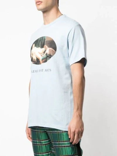 Shop Supreme Lida And The Swan T-shirt In Blue