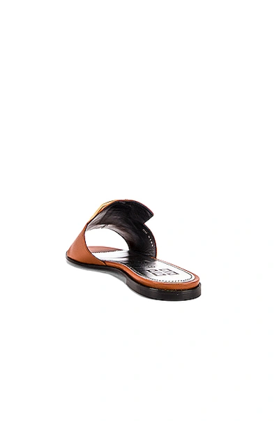 4G Flat Mule Sandals