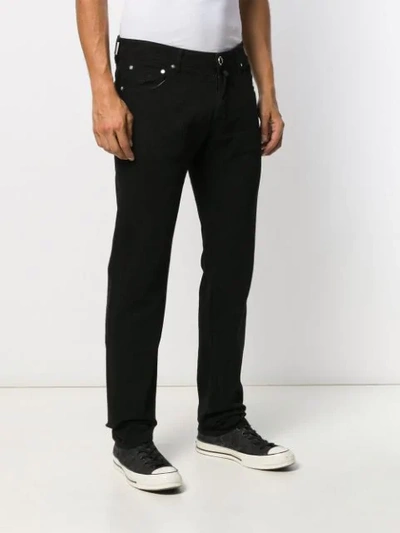 Shop Jacob Cohen Slim-fit Jeans In Black