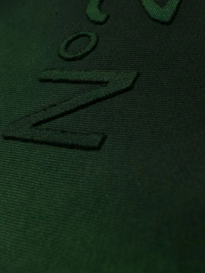 Shop N°21 Embroidered Logo Jumper In Green