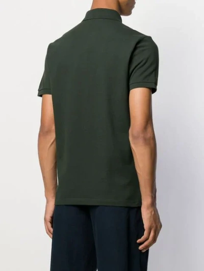 Shop Etro Polo Shirt In Green