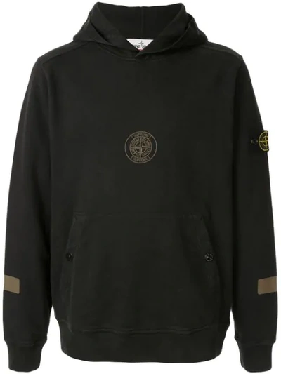 Supreme X Stone Island Hoodie In Black | ModeSens