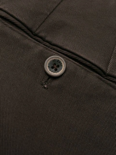 Shop Al Duca D'aosta Turned Hem Trousers In Brown